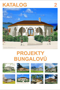 Katalog č.2 typových projektů rodinných domů a bungalovů BLESKIN.CZ