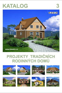 Katalog projektů tradičních rodinných domů 07.2009 od BLESKIN.CZ